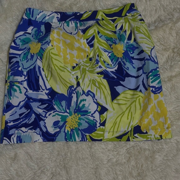 Rafaella Blue & Yellow Skort Resort Wear - Picture 4 of 13